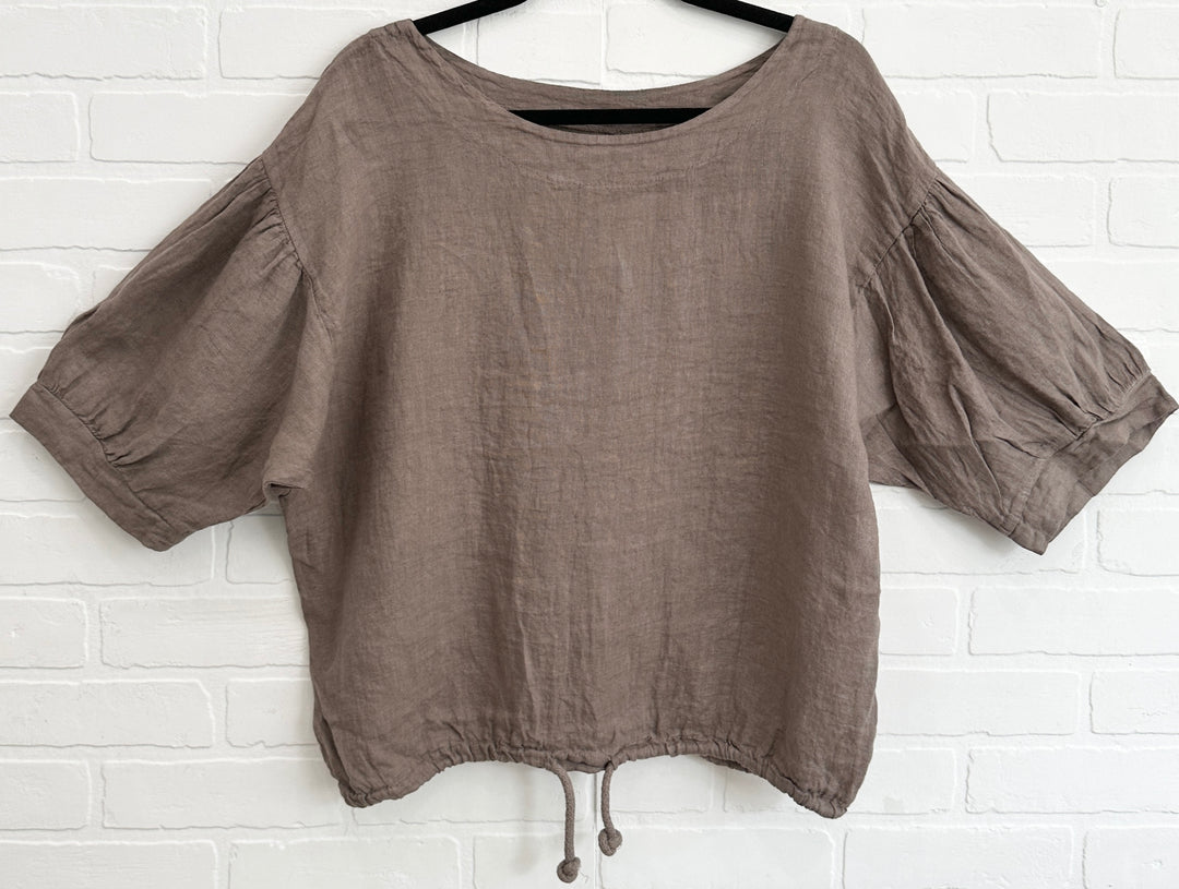 Lucia Linen Top