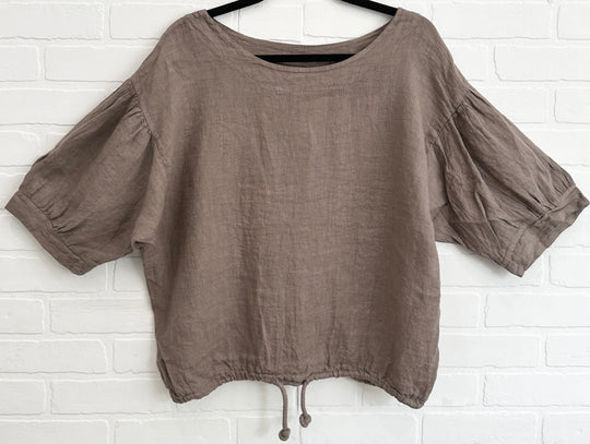 Lucia Linen Top
