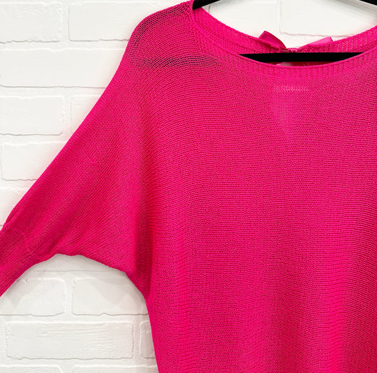 Olivia Bow Knit Top