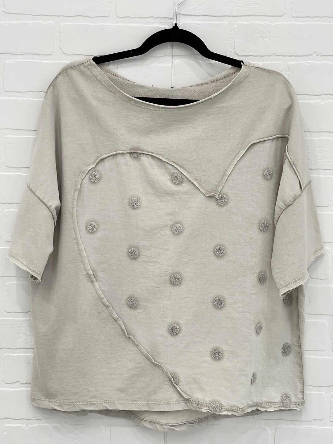 Heart Patch Top