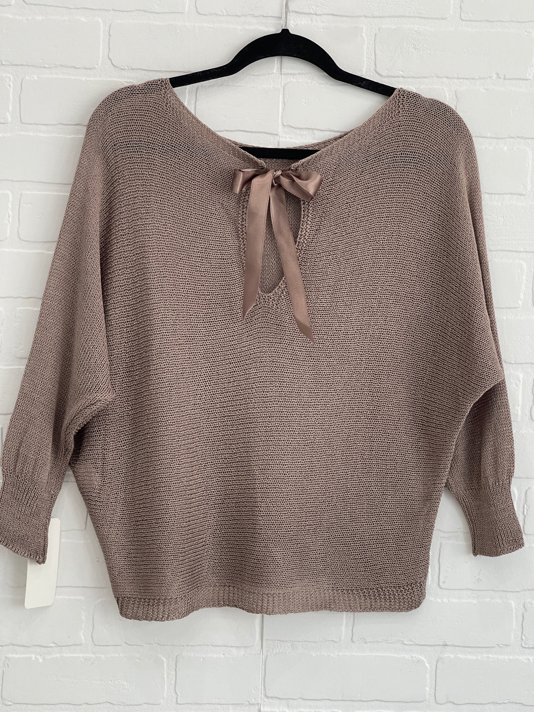 Olivia Bow Knit Top