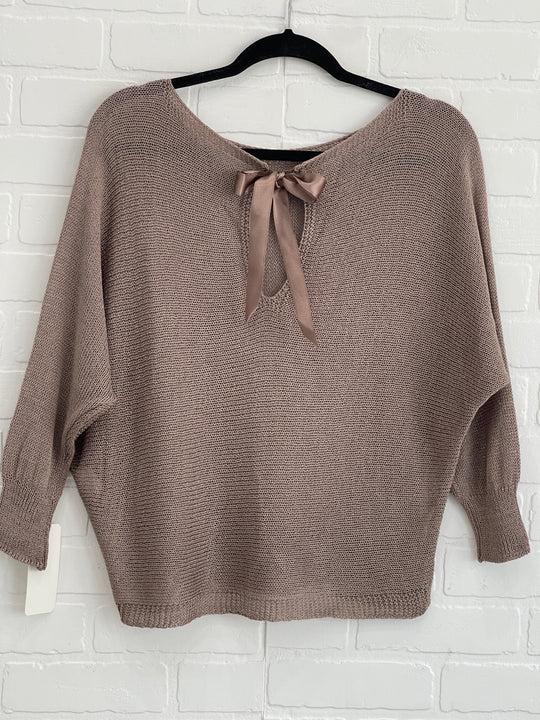 Olivia Bow Knit Top
