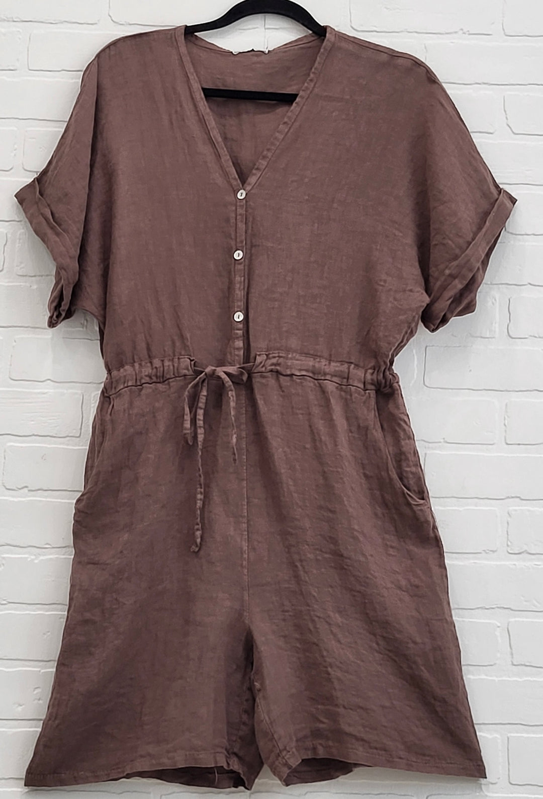 Linen Romper