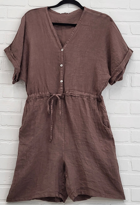 Linen Romper