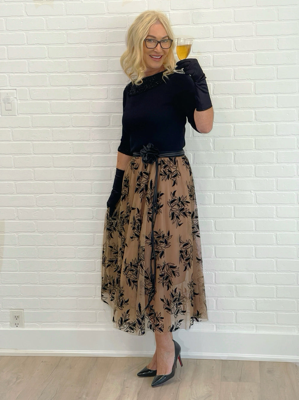 Alexa Flower Skirt