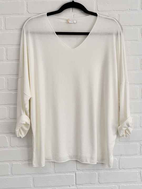 Ava Drop Shoulder Top