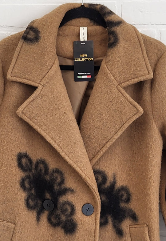 Amelia Floral Print Coat