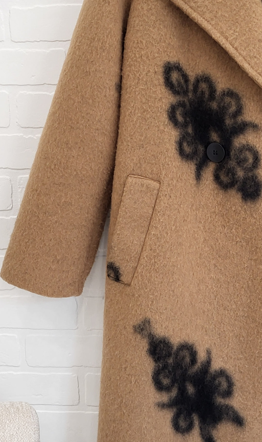 Amelia Floral Print Coat