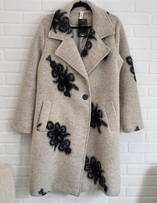 Amelia Floral Print Coat