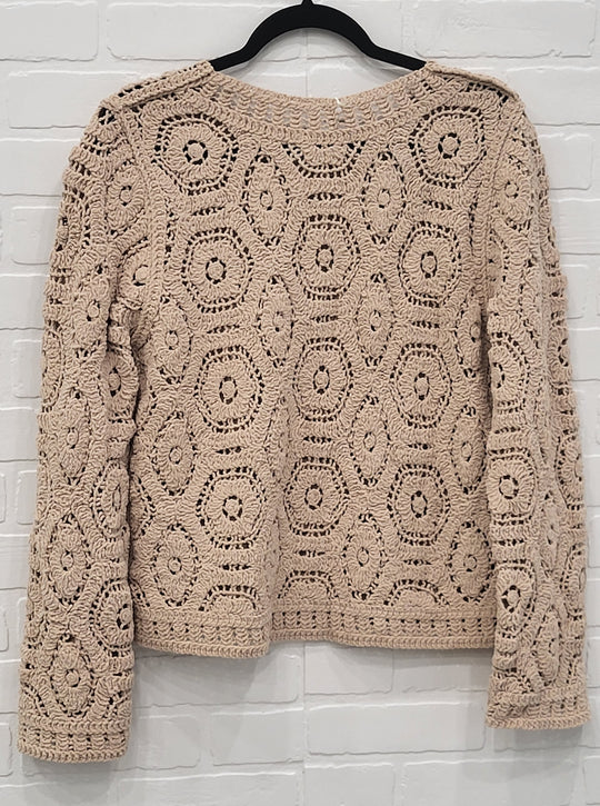 Cecilia Crochet Sweater