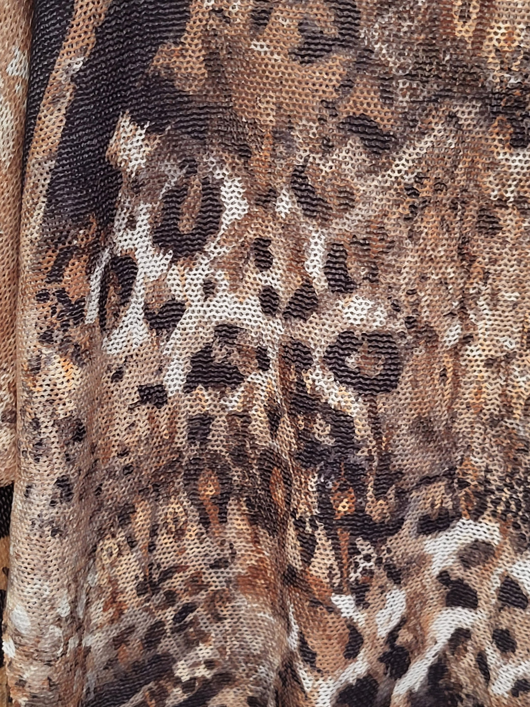 Cheetah batwing sweater