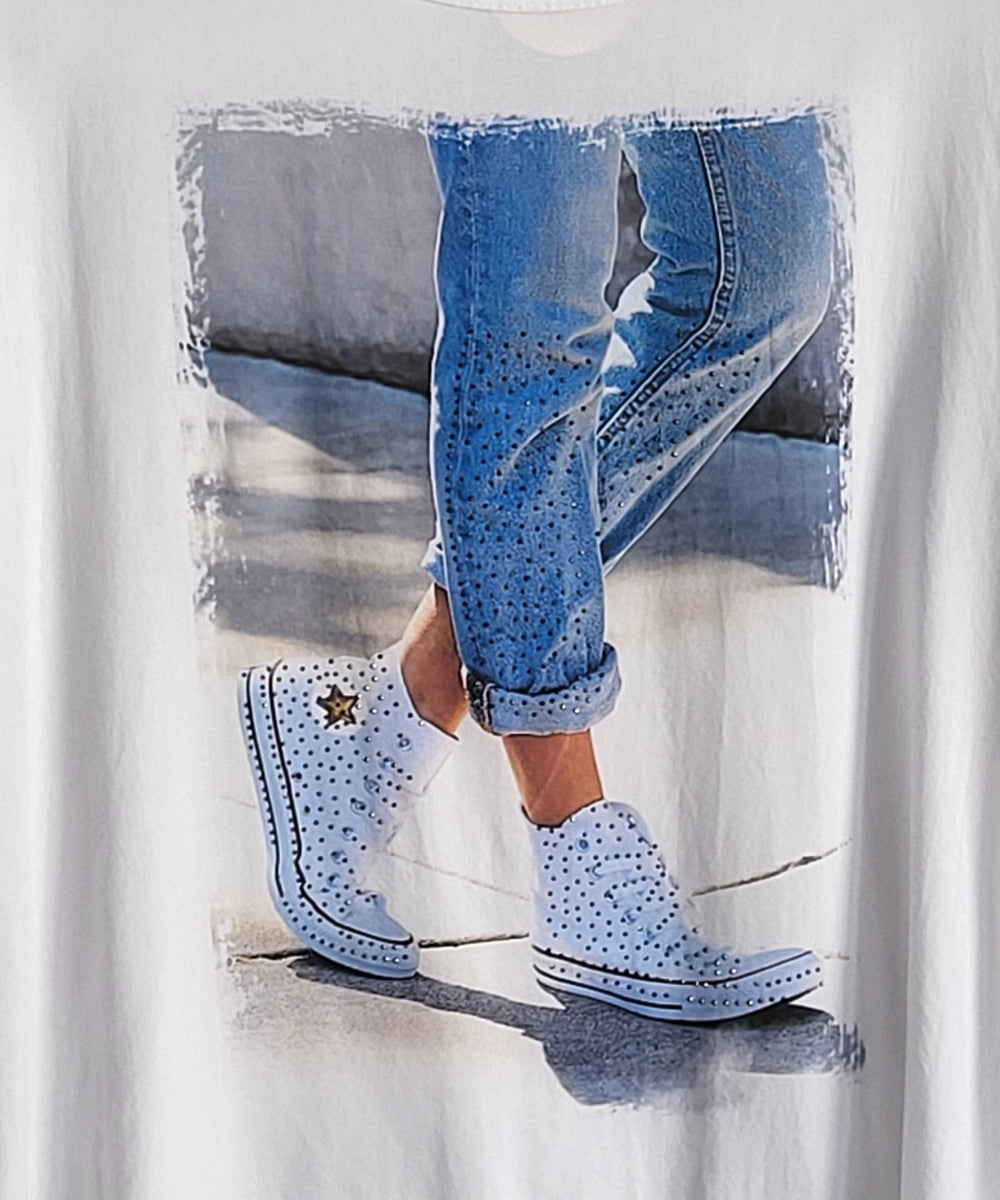 Sneakers Graphic Tee