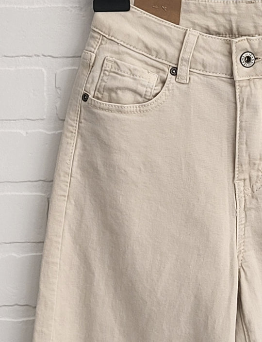 Water Cropped Straight Leg Jeans