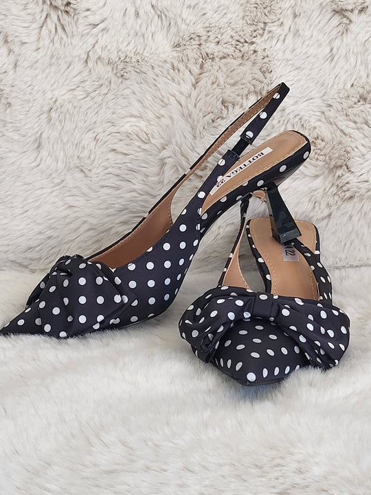 Bottega Polka Dot Slingback