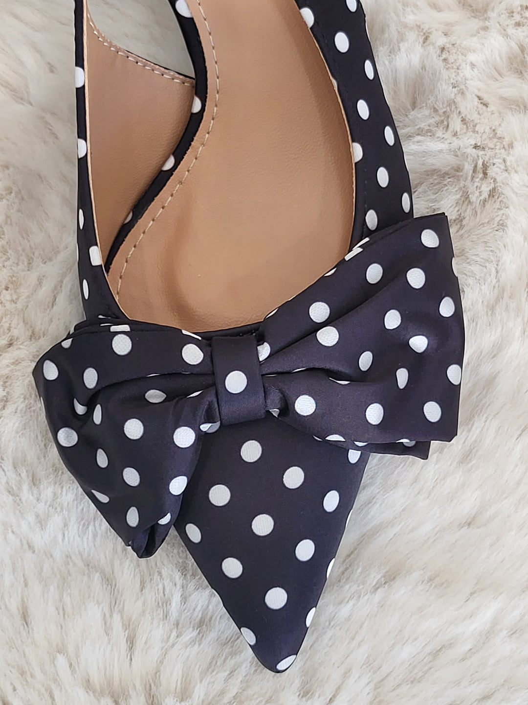 Bottega Polka Dot Slingback