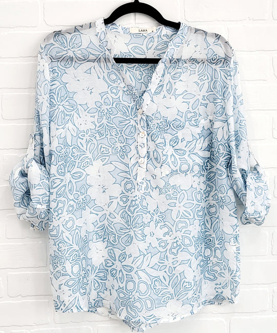 Lara Floral Top