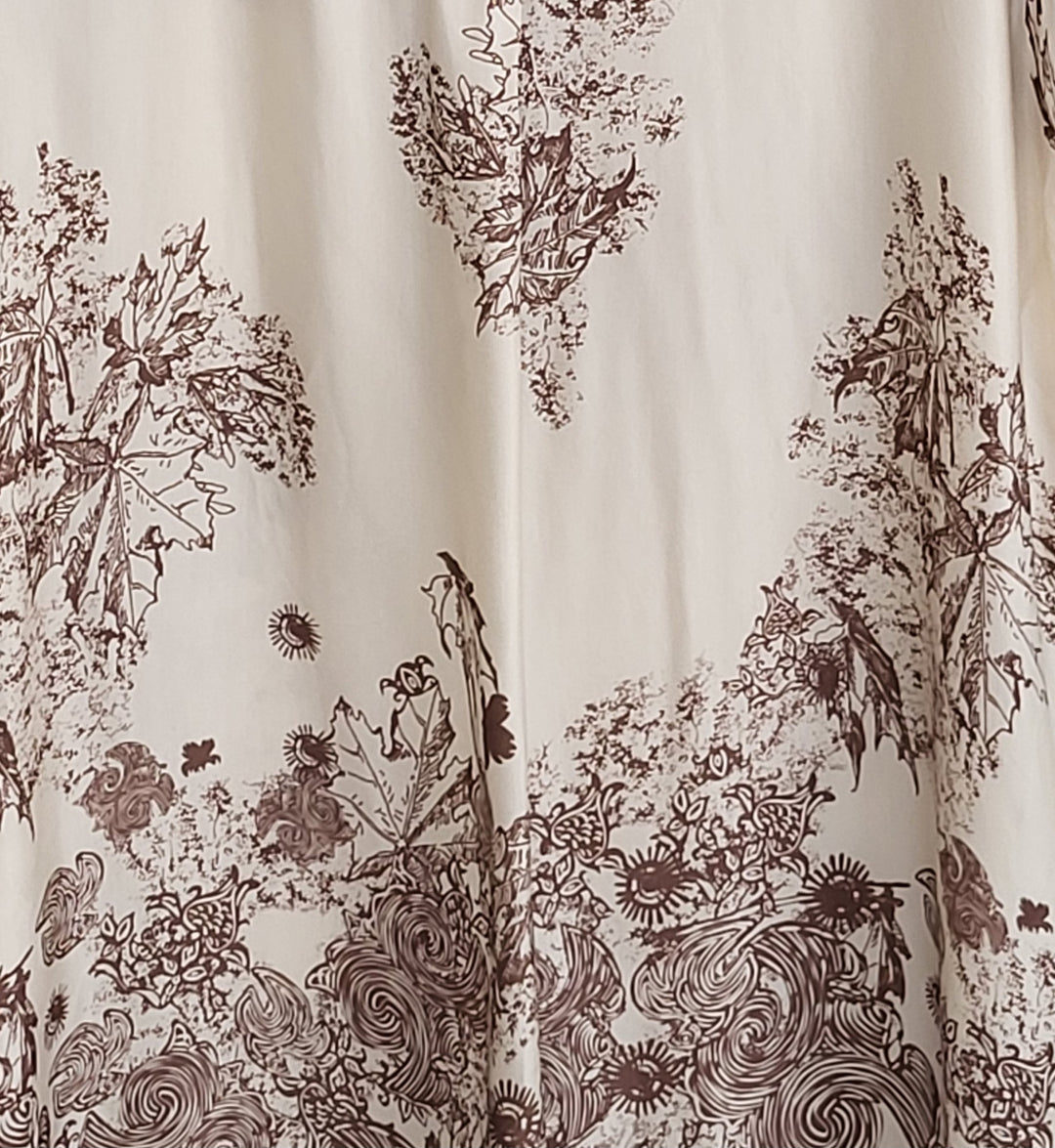 Elenore Printed Shirt  Dress