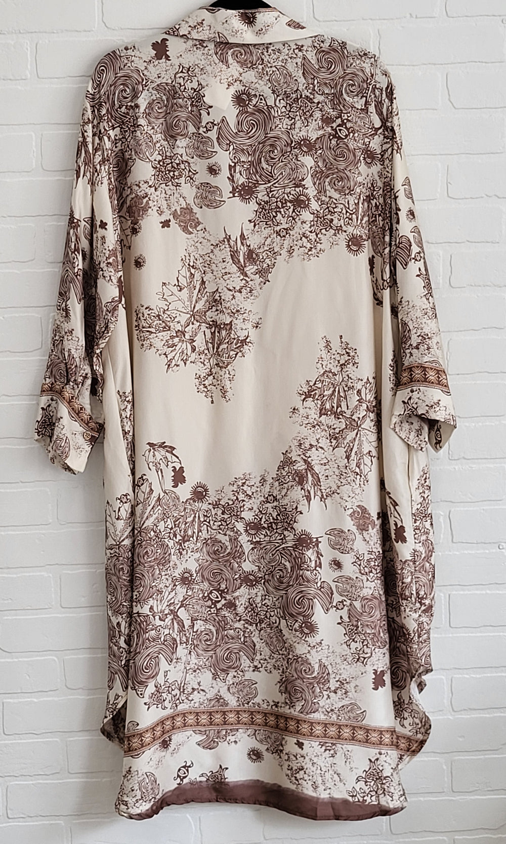 Elenore Printed Shirt  Dress