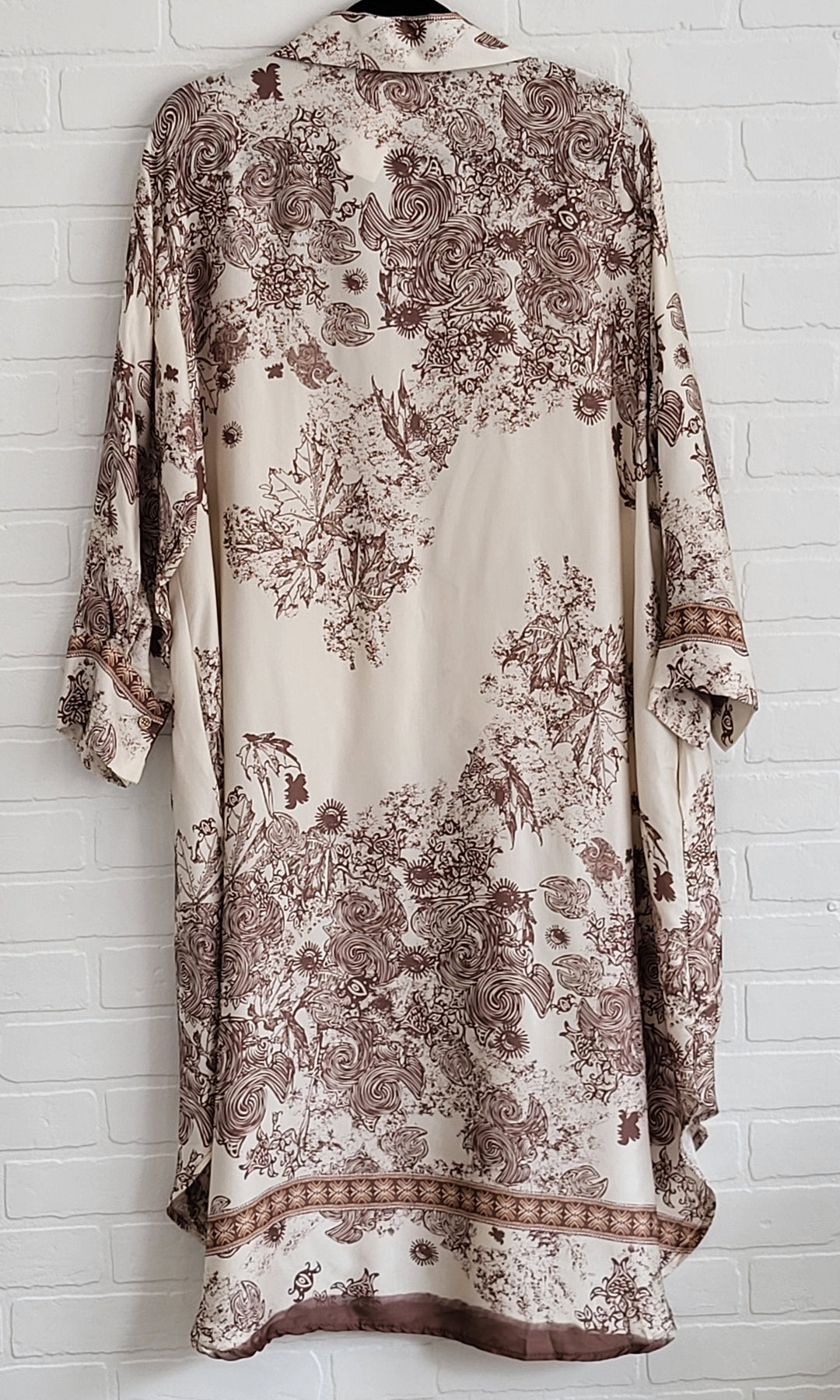 Elenore Printed Shirt  Dress
