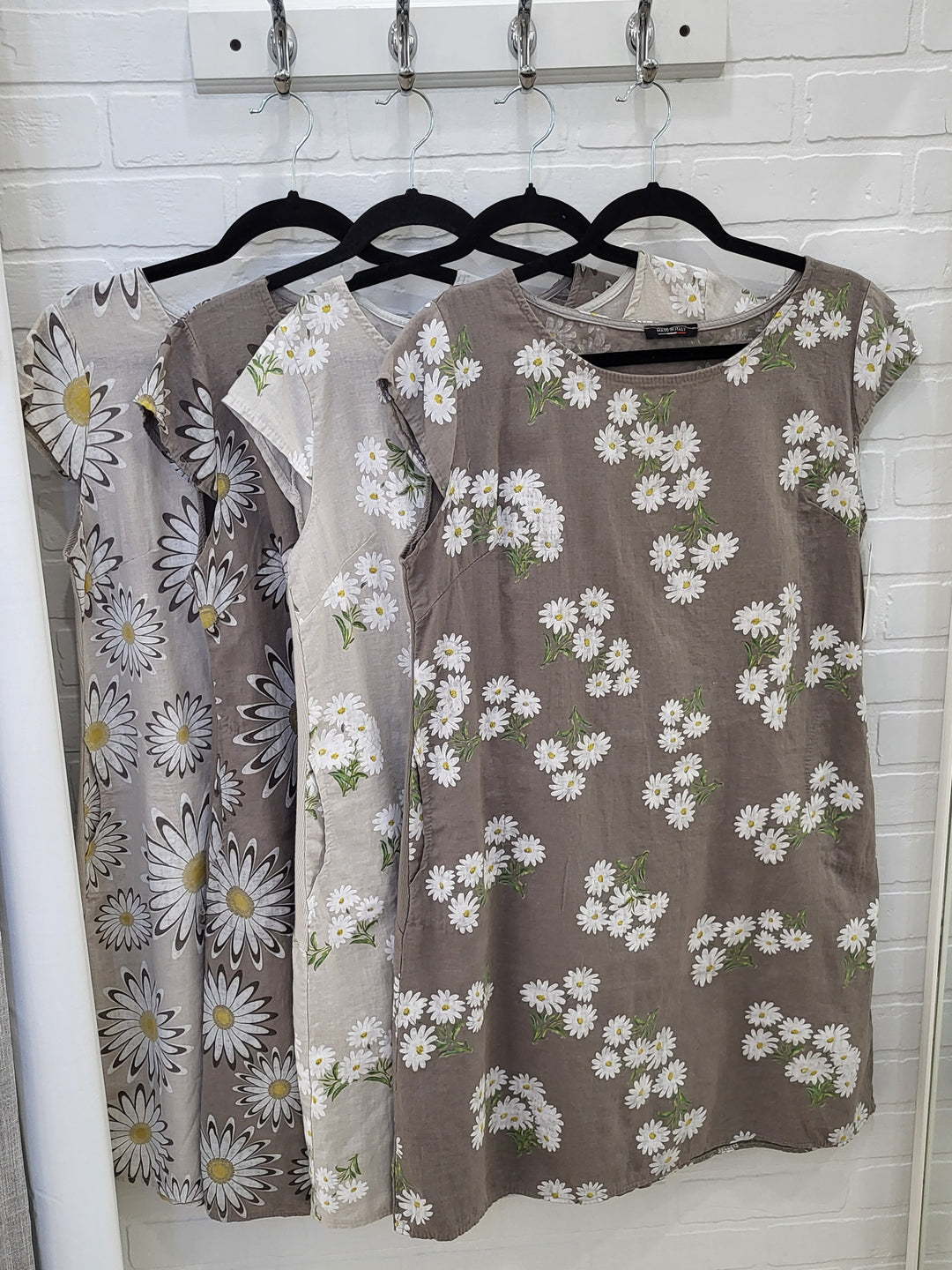 Linen Daisy Dress