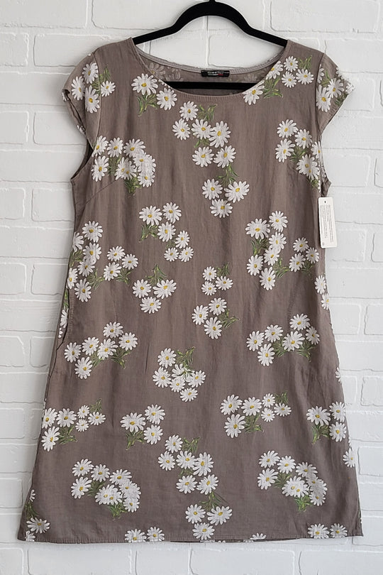 Linen Daisy Dress