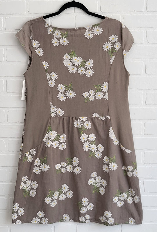Linen Daisy Dress