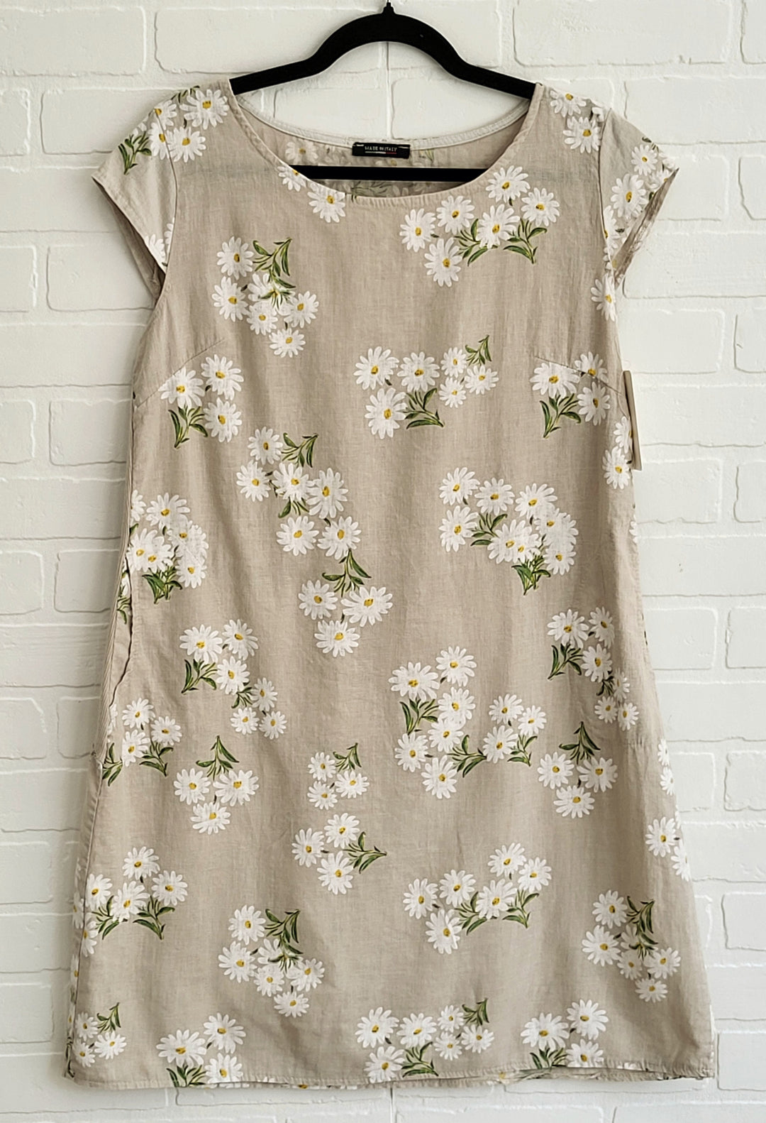 Linen Daisy Dress