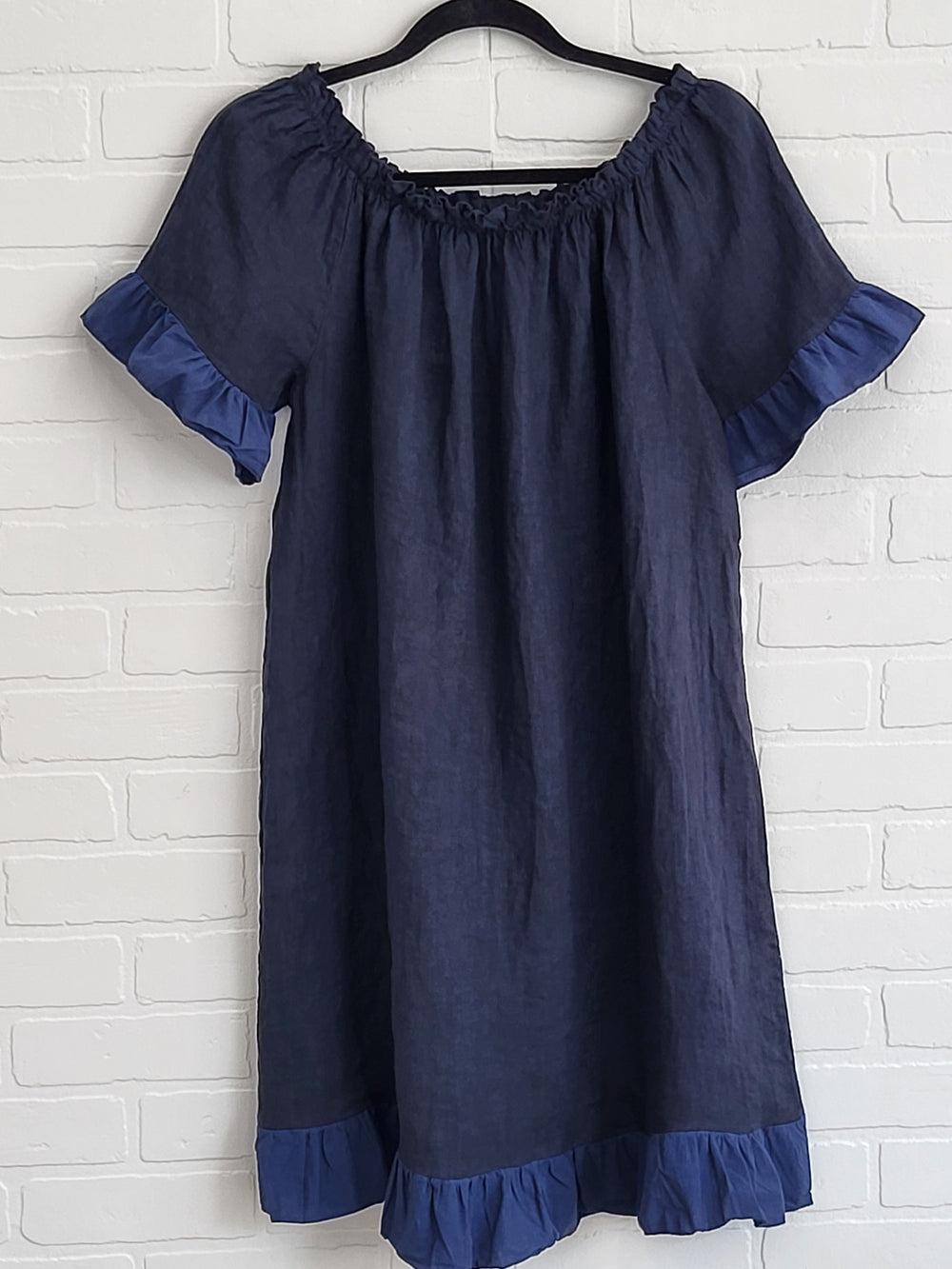 Adorable Ada Linen Dress