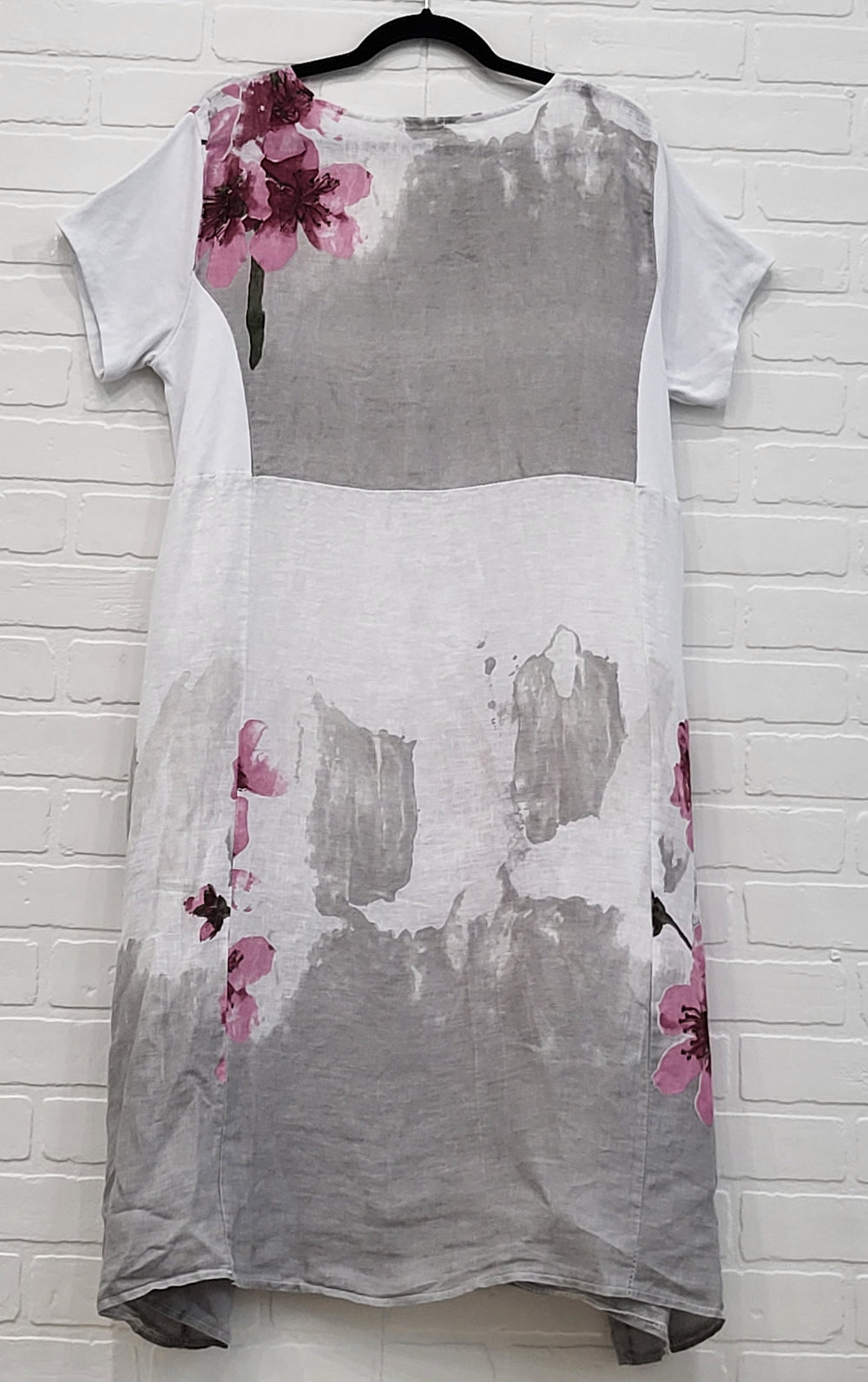 Floral Linen Dress