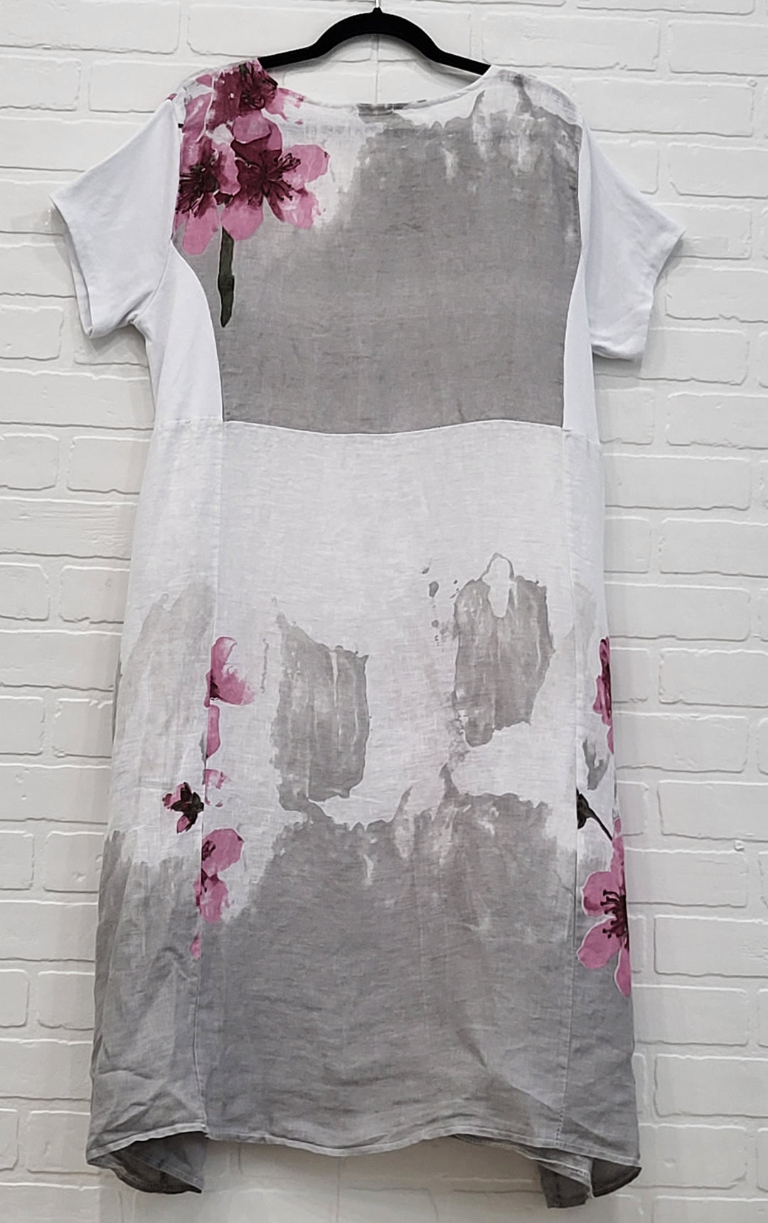 Floral Linen Dress