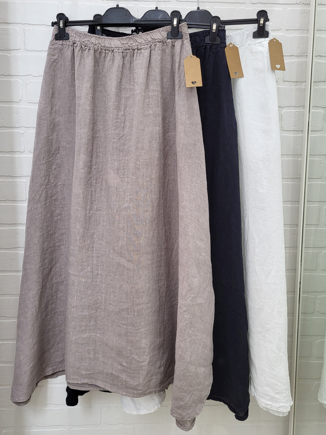 Linen Maxi Skirt