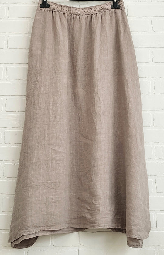 Linen Maxi Skirt