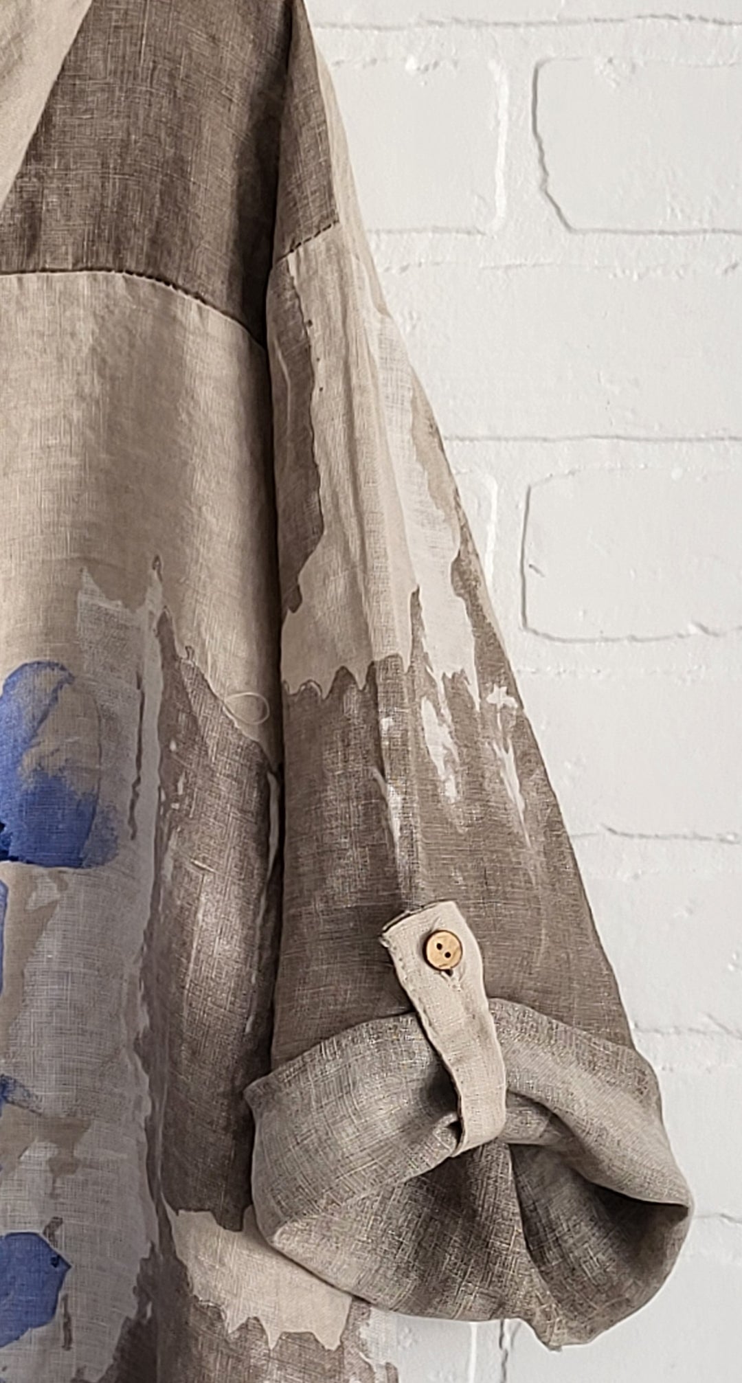 Painted Meadow Linen Zip Hoodie Set