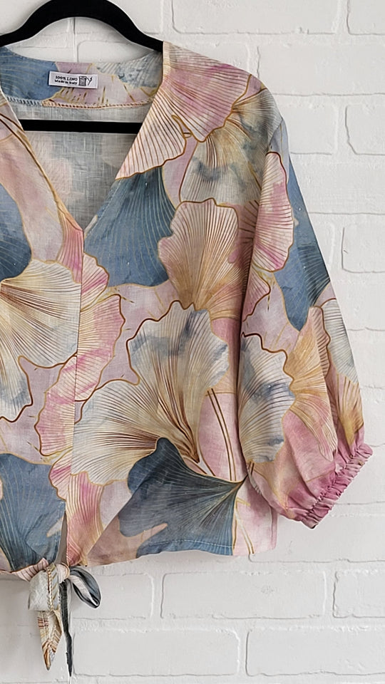 Floral Linen 2 piece Set