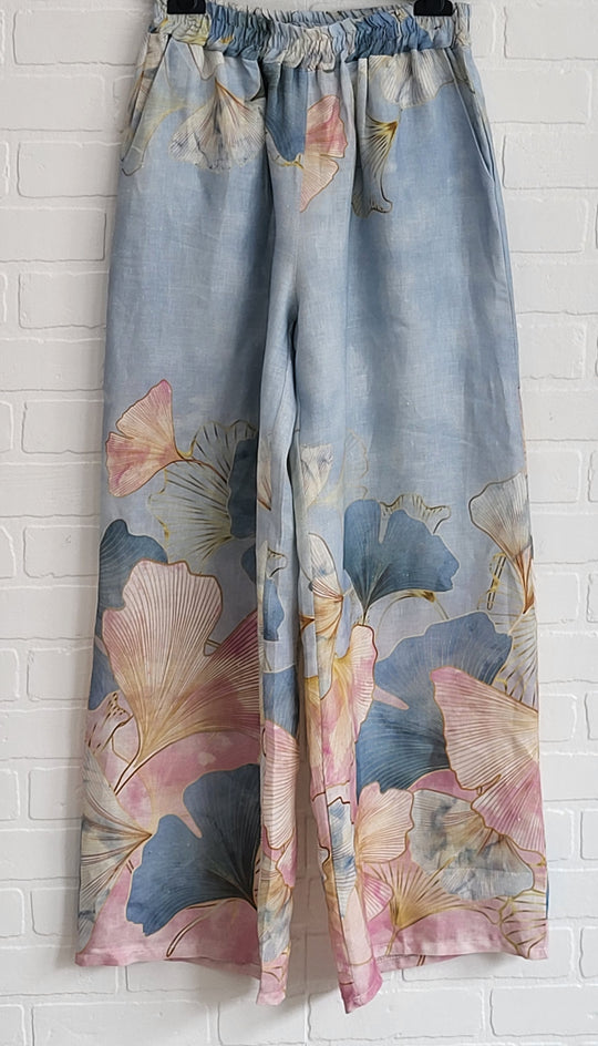 Floral Linen 2 piece Set