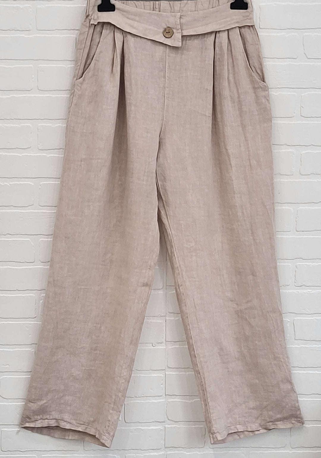 Linen Vest & Pants Set