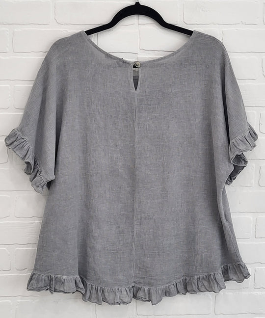 Linen Ruffle Set