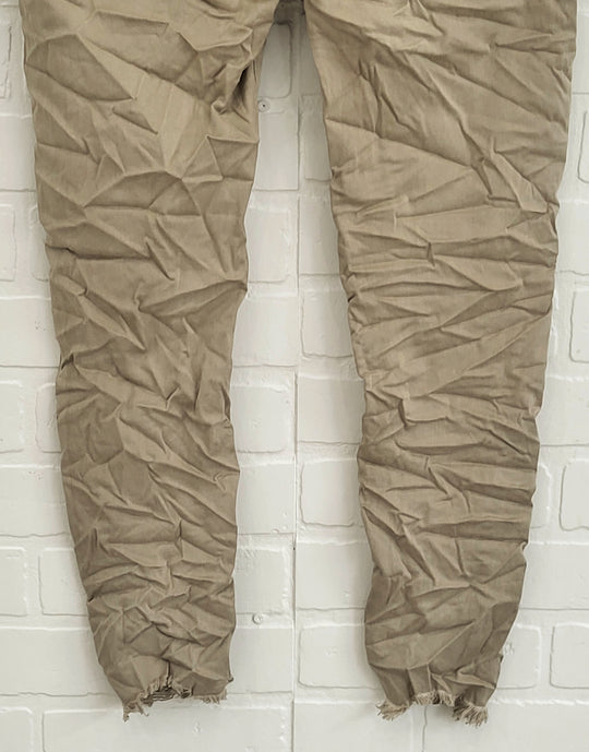 Itaimaska Raw Hem Joggers