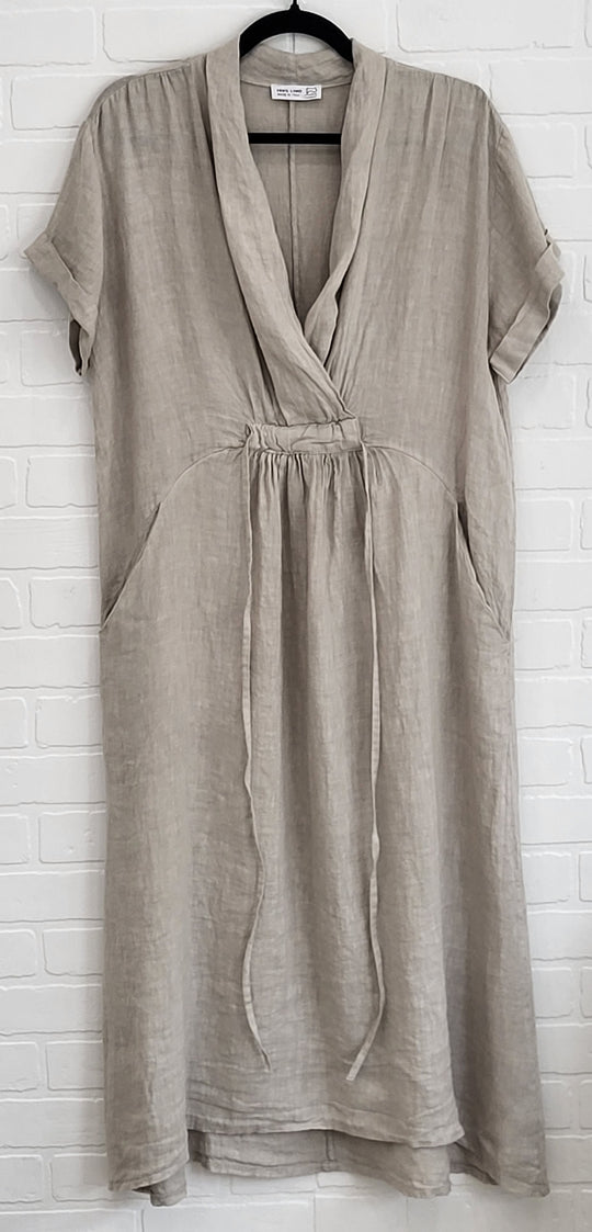 Amber Linen Dress