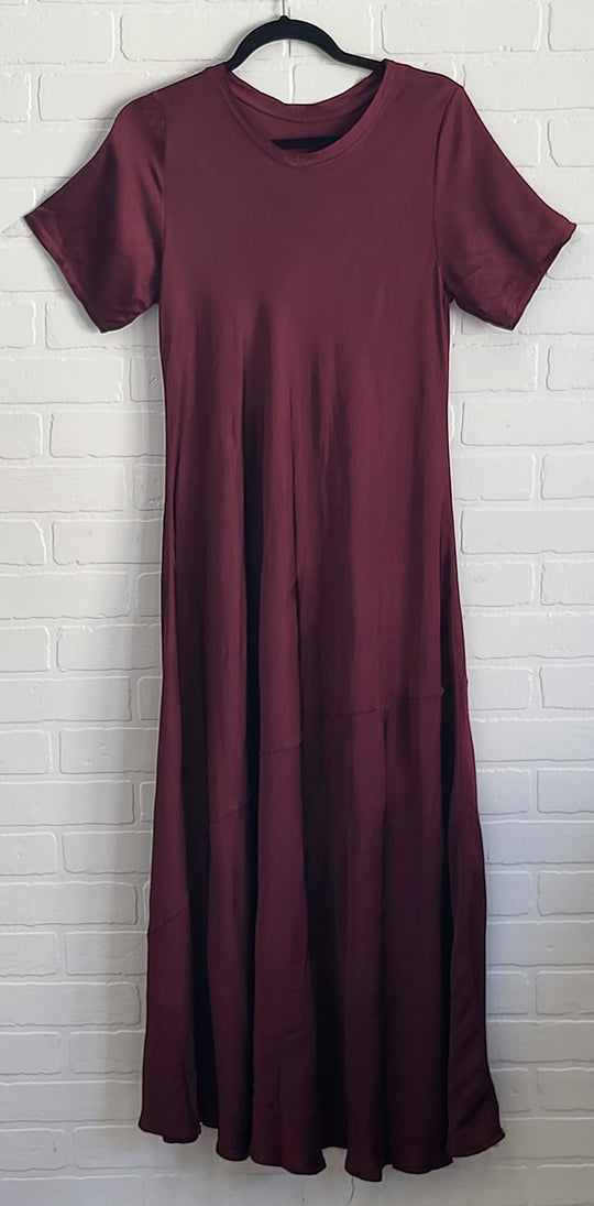 Satin T- Shirt Dress