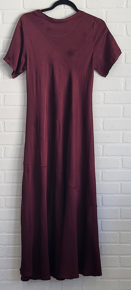 Satin T- Shirt Dress