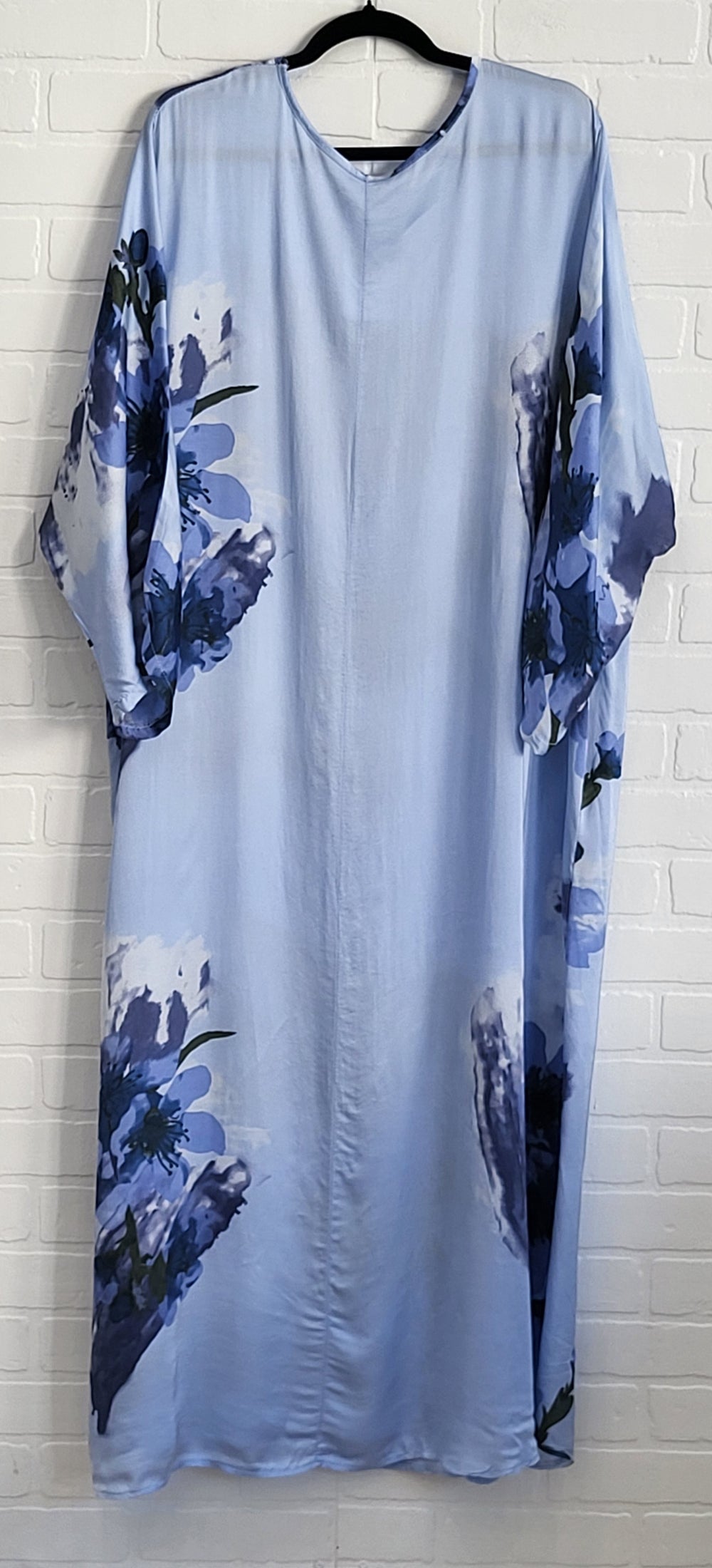 Belle Satin  Kaftan Dress