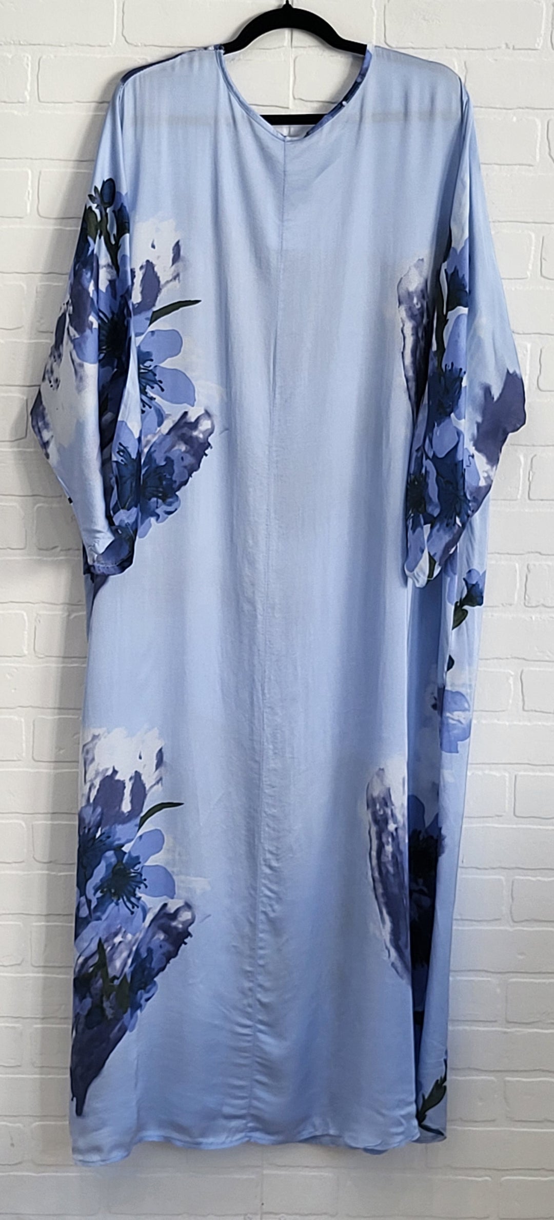 Belle Satin  Kaftan Dress