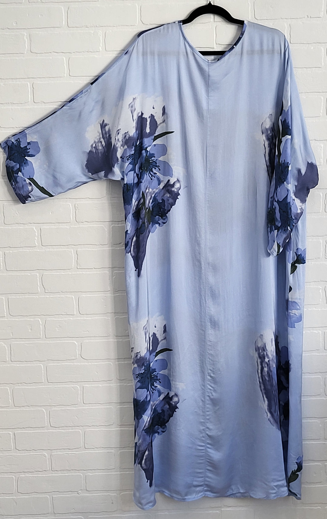 Belle Satin  Kaftan Dress