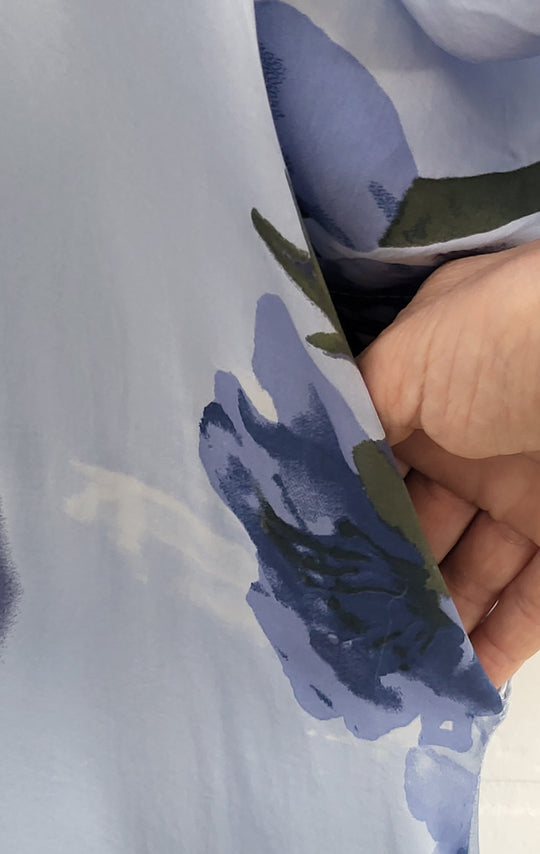 Belle Satin  Kaftan Dress