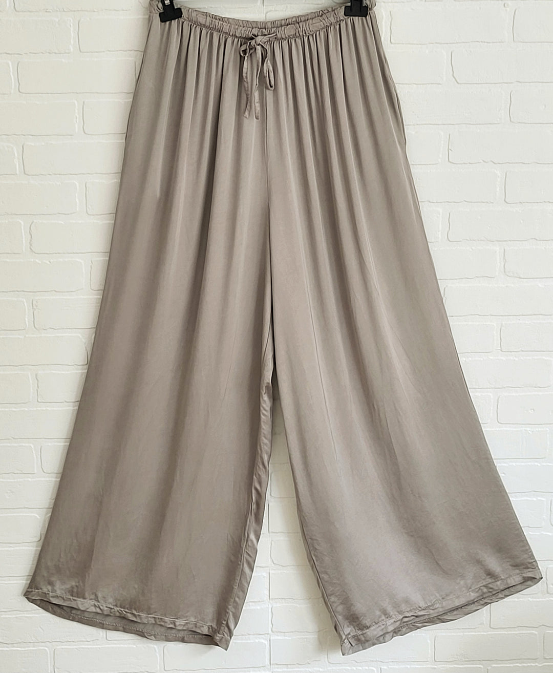 Satin Palazzo Trousers