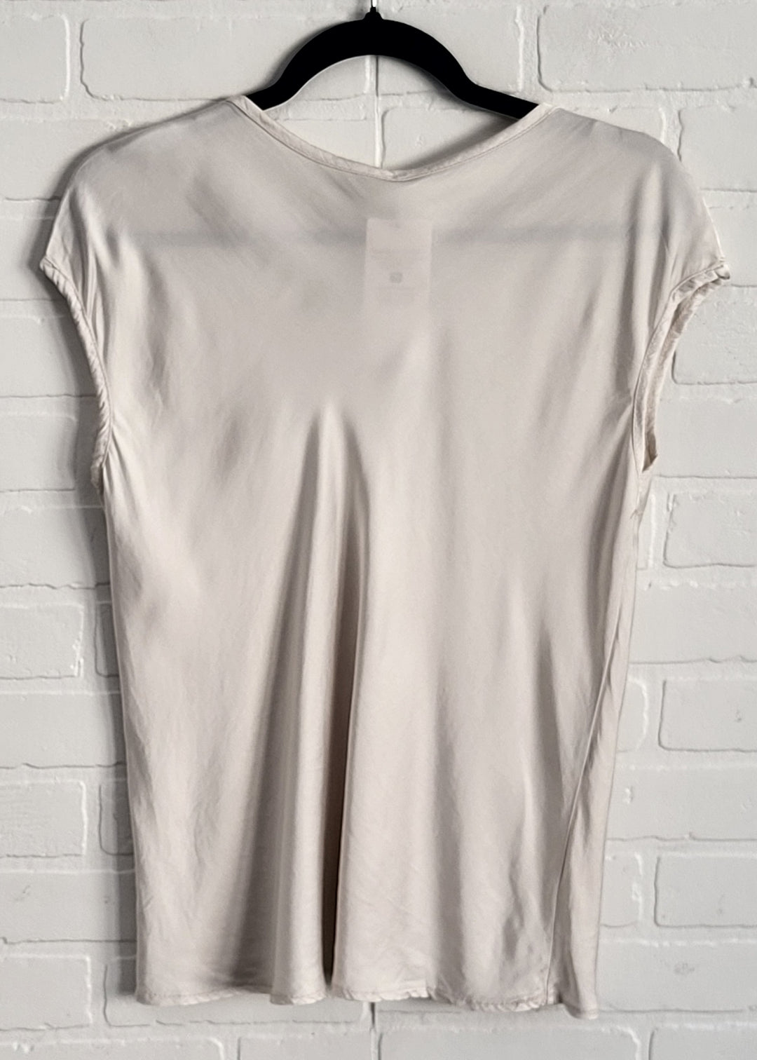 Belle Satin Cap Sleeve Top