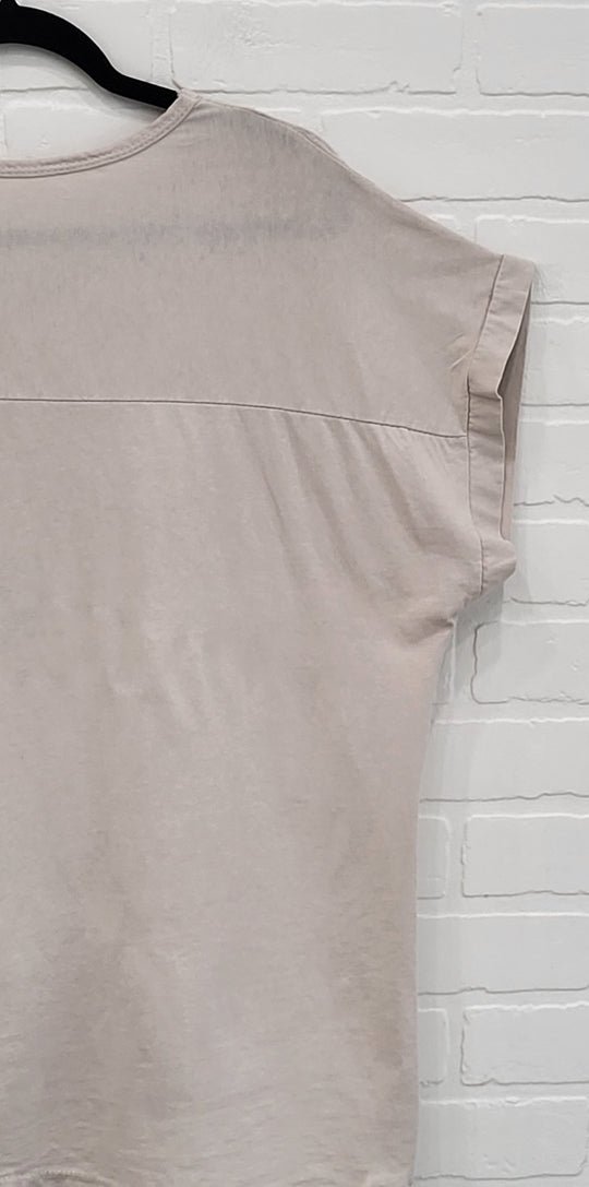 Golden Petal Relaxed Fit Top