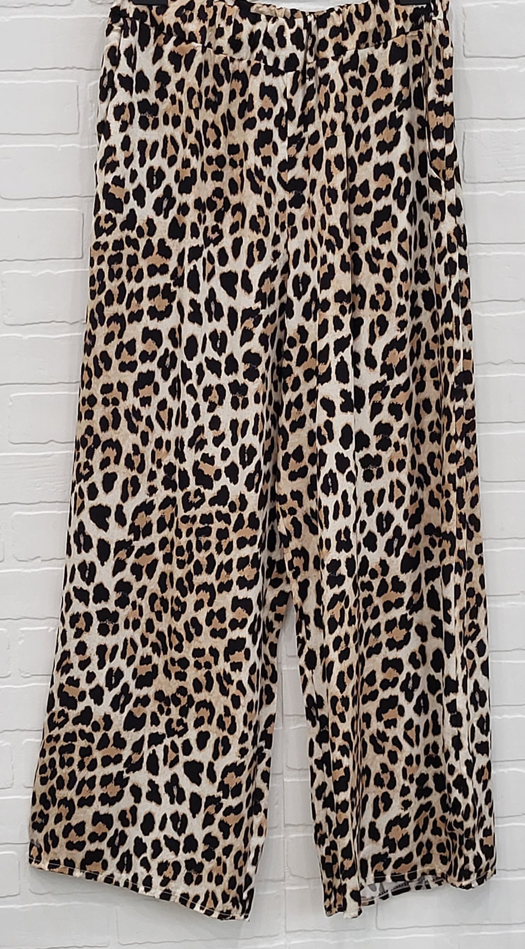 Satin Cheetah Pants