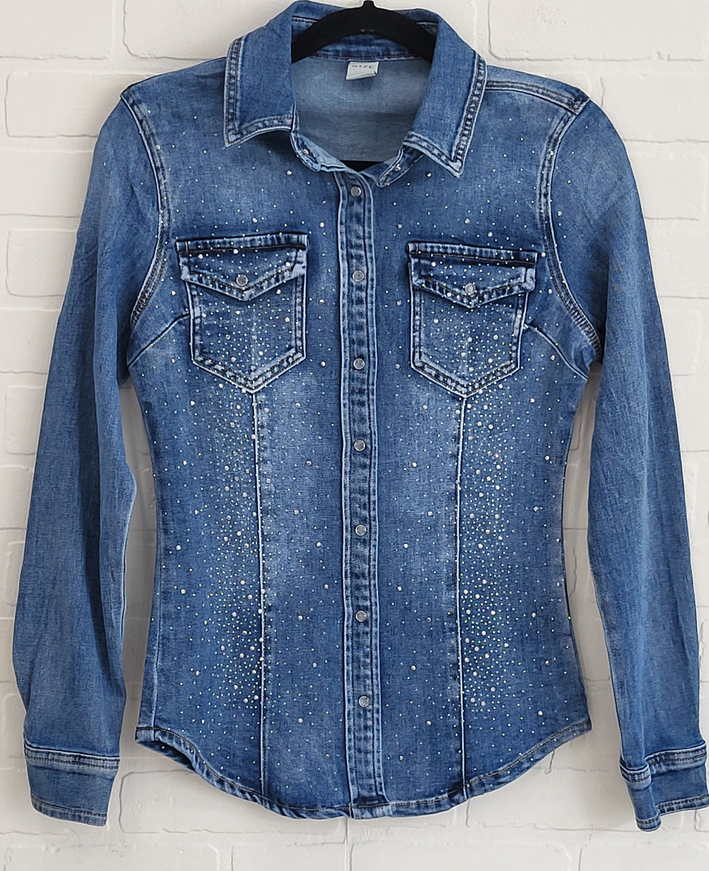 Shaken Jean Shirt
